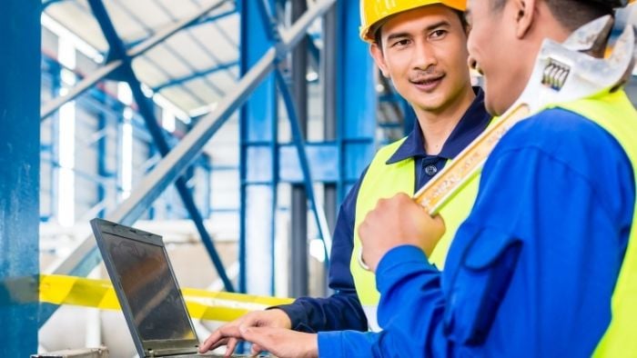 two working men